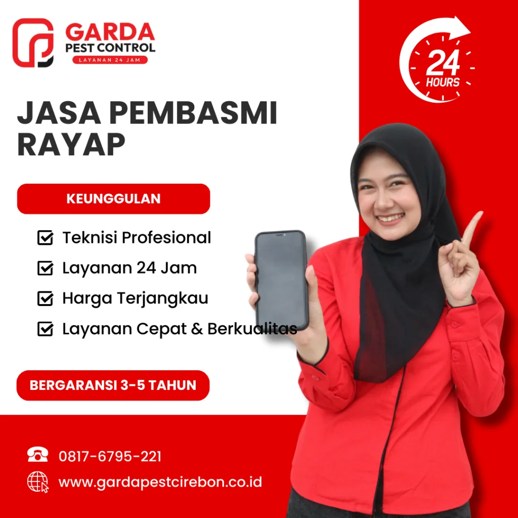 Jasa Anti Rayap di Kesambi Cirebon Berkualitas