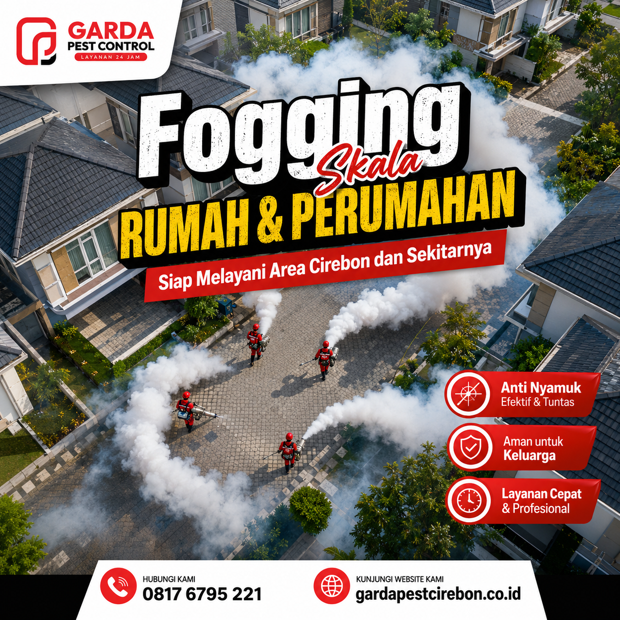Jasa Fogging Perumahan Cirebon: Solusi Efektif Pengendalian Nyamuk Demam Berdarah