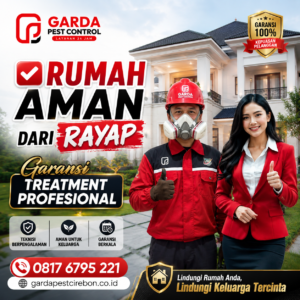 Jasa Anti Rayap Cirebon Paling Banyak Dipesan