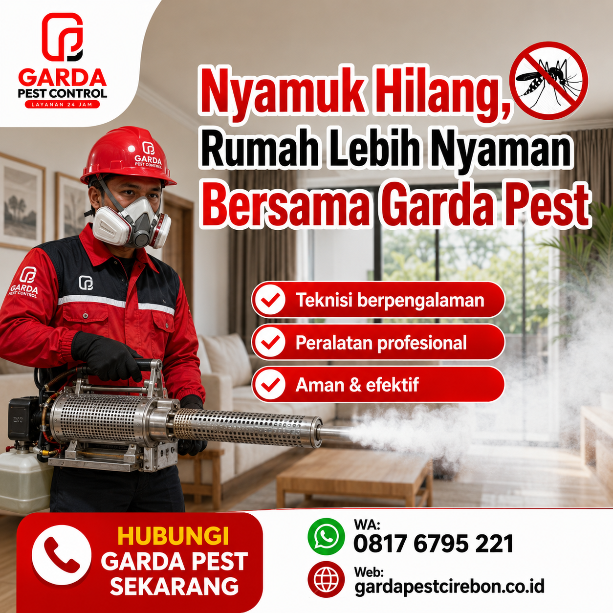 Fogging Nyamuk DBD Cimahi: Solusi Pengendalian Nyamuk Profesional