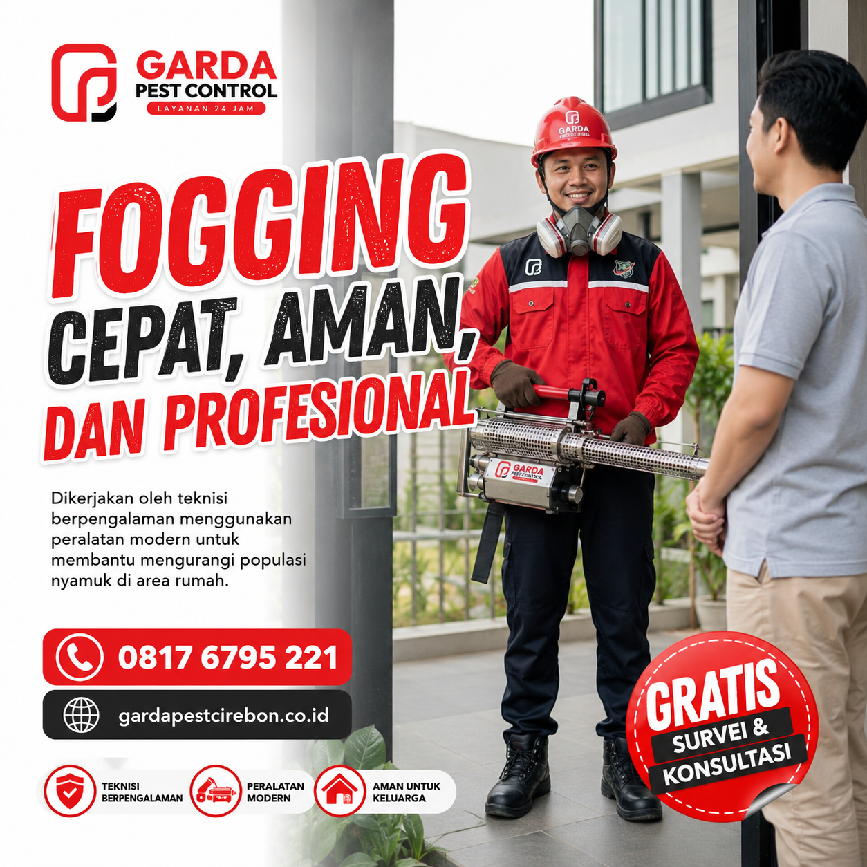 Harga Jasa Fogging Nyamuk di Danamulya Cirebon