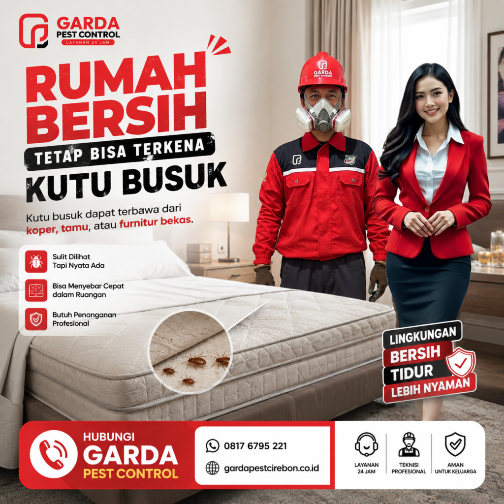 Jasa Pembasmi Kutu Kasur di Cirebon