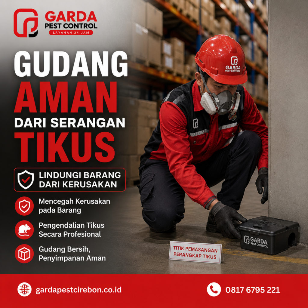 Jasa Pembasmi Tikus di Hajarmukti Cirebon dan Sekitarnya