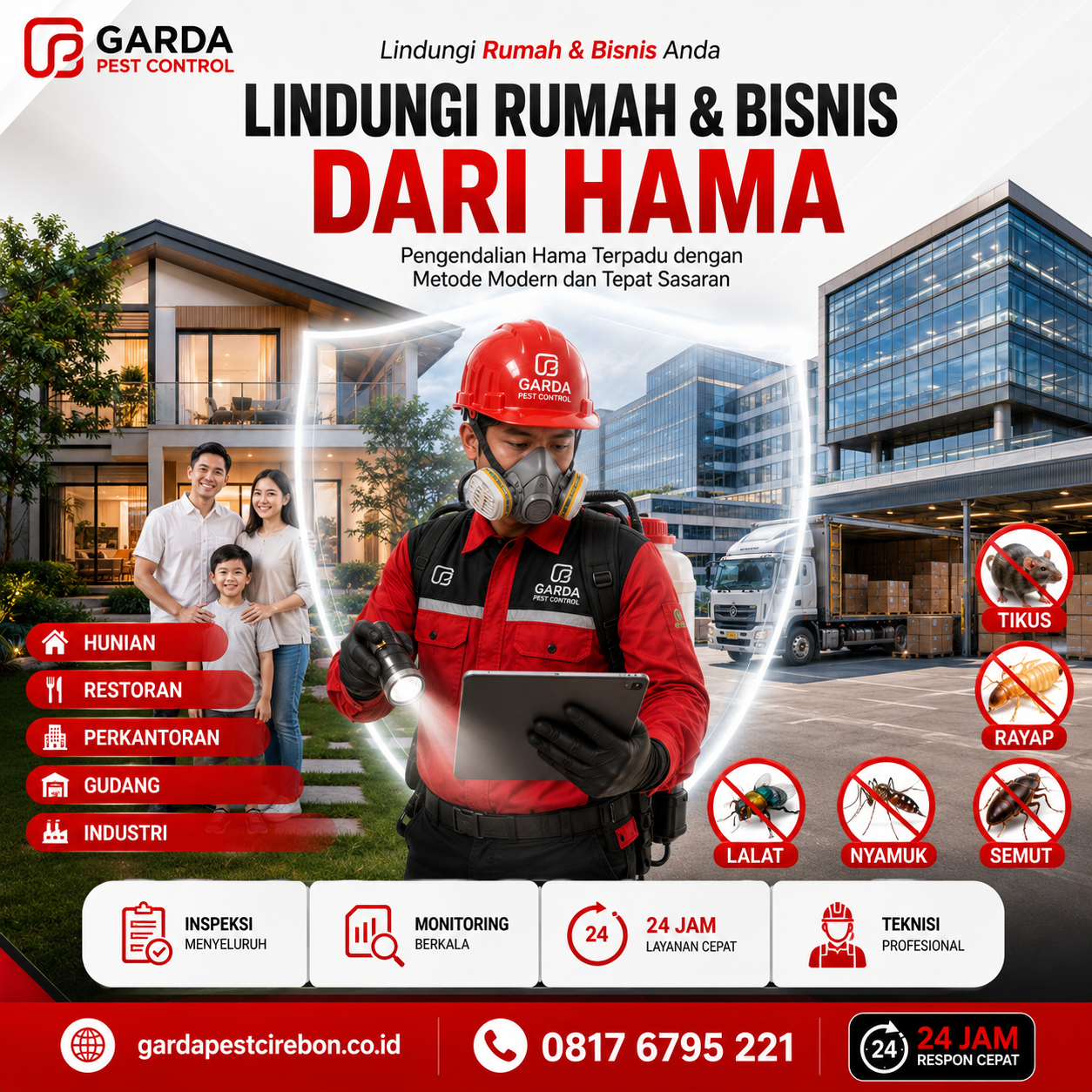 Pest Control Darurat Cirebon 24 Jam