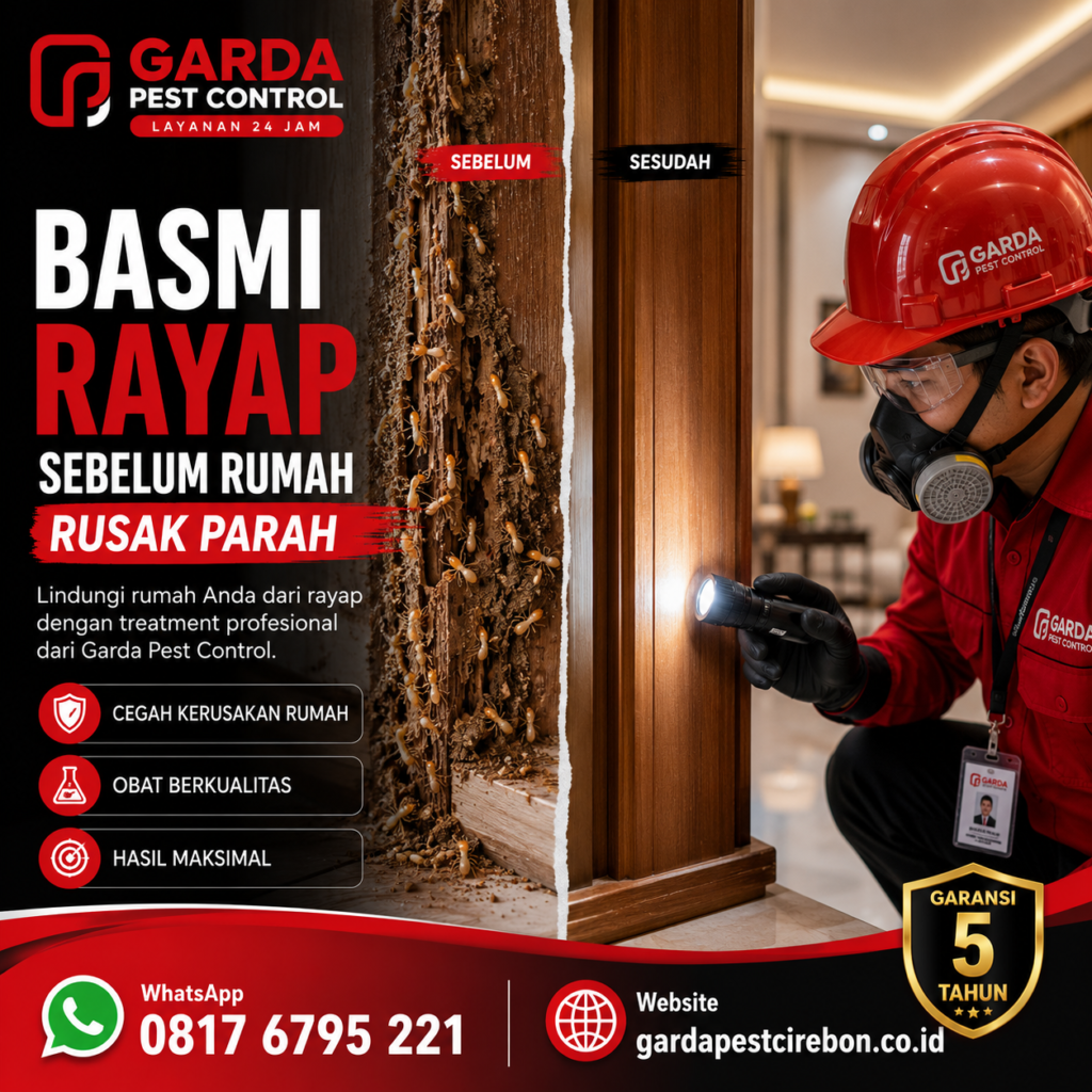 Biaya Jasa Anti Rayap Cirebon