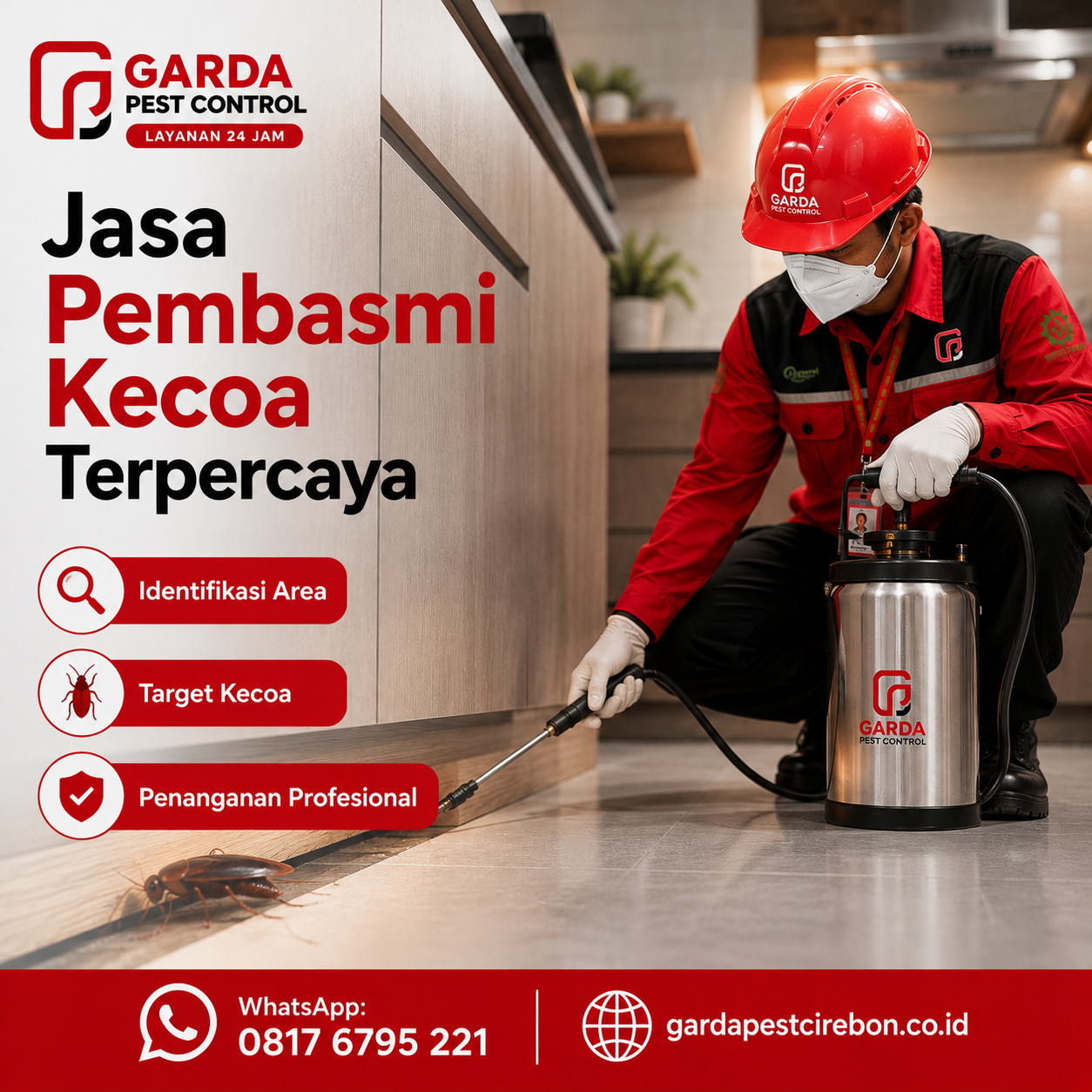 Langkah Penting Persiapan Rumah Sebelum Treatment Pest Control Kecoa