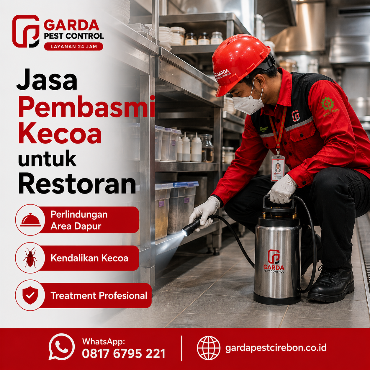 Harga Jasa Pembasmi Kecoa Cirebon Lengkap dan Panduan Memilih Layanan