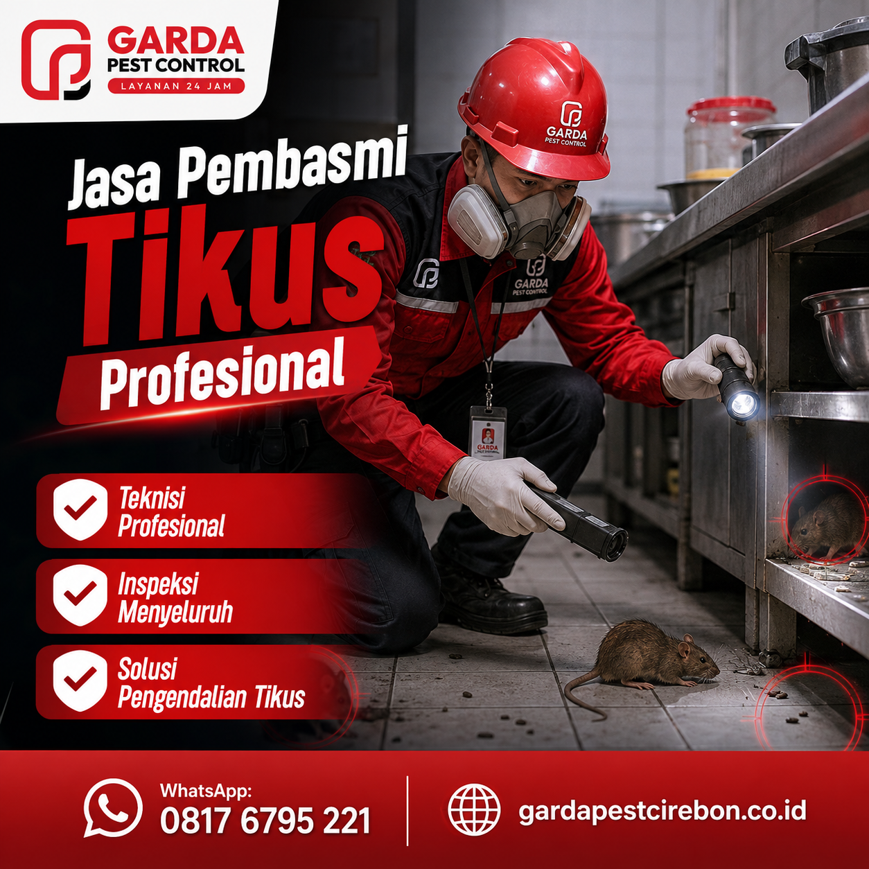 Jasa Pembasmi Tikus Restoran Cirebon untuk Dapur Bersih dan Bebas Hama