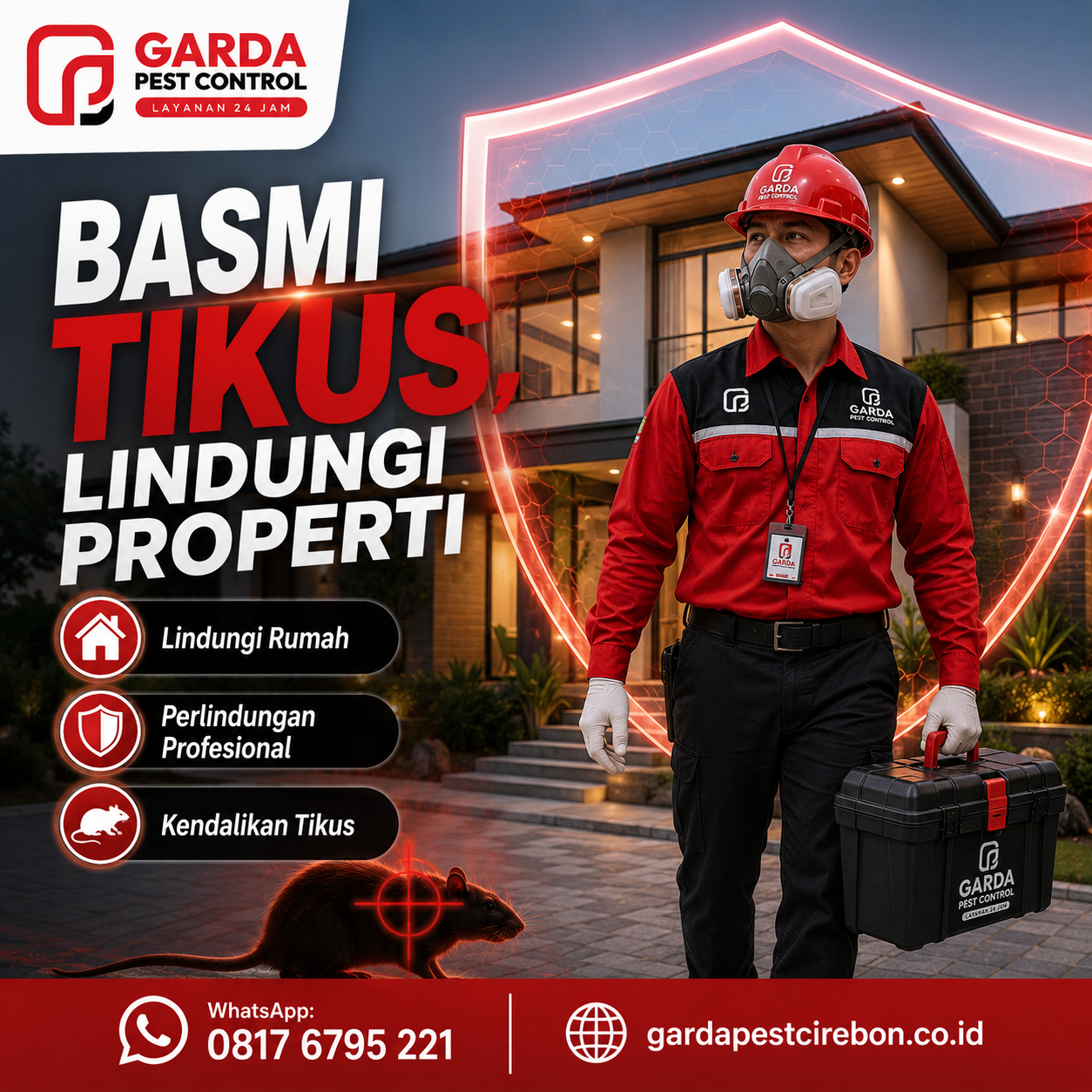 Jasa Pembasmi Tikus Cirebon Terbaik