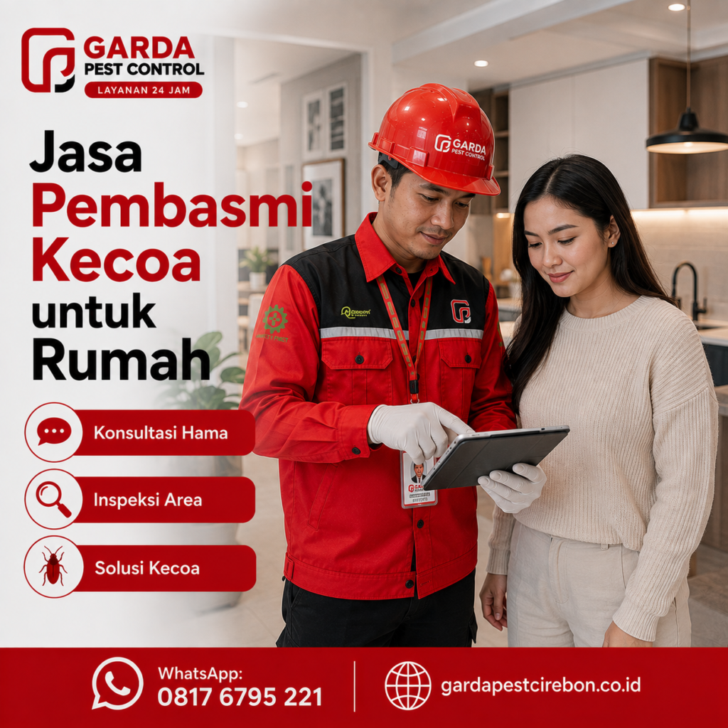 Jasa Pembasmi Kecoa Untuk Restoran Cirebon Terbaik dan Terpercaya