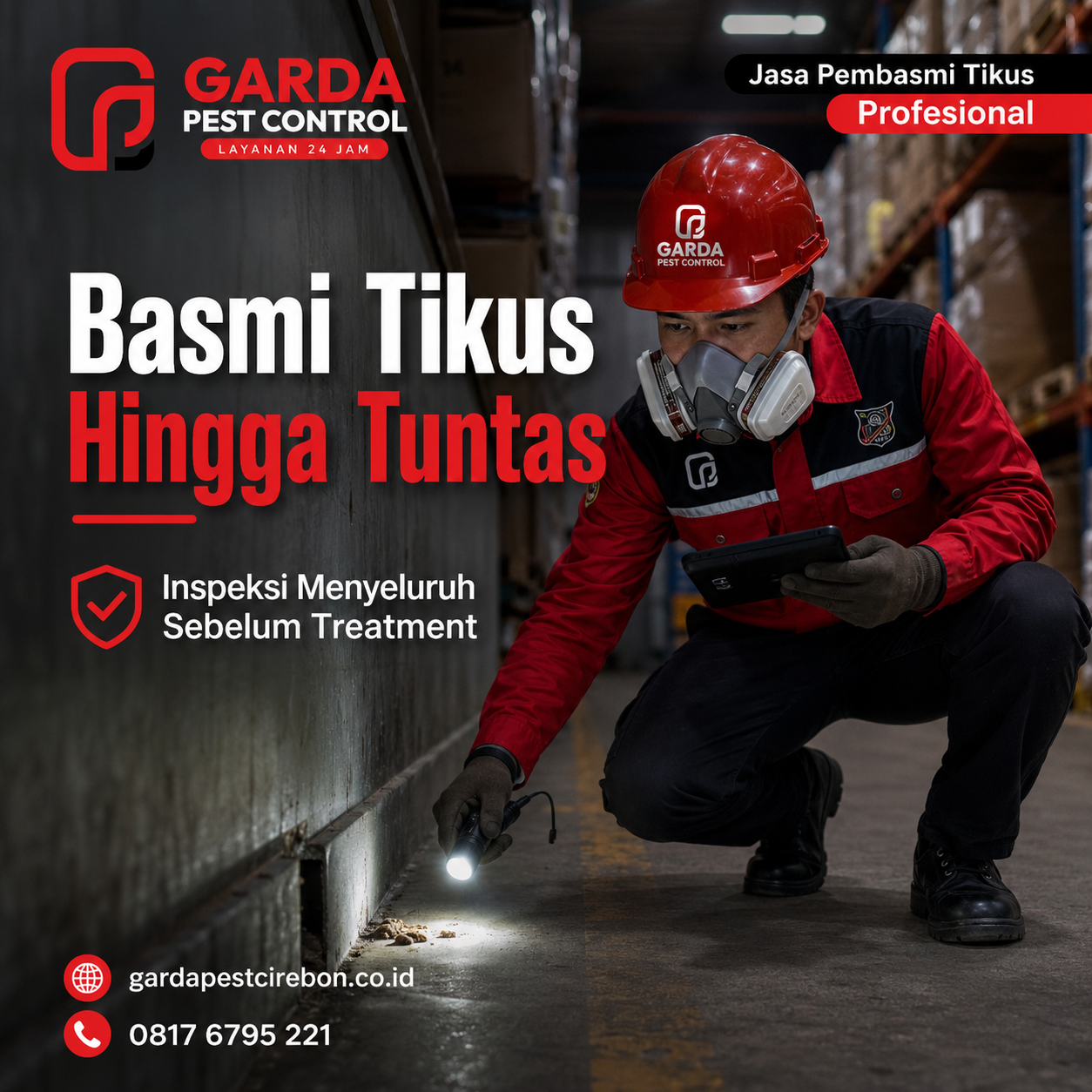 Jasa Pengendalian Hama Tikus Gudang dan Pabrik Cirebon untuk Fasilitas Industri